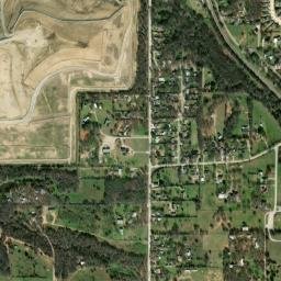 212-298 Village Street, Kennedale, TX High Resolution Satellite Map