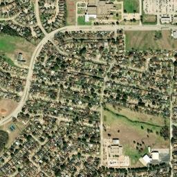7314 Bluestem Road, Dallas, TX 75249, USA High Resolution Satellite Map