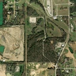 6736 Hudson Village Creek, Kennedale, TX High Resolution Satellite Map