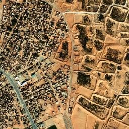 El Hadjira map(satellite map)
