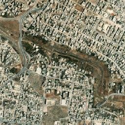 Dar‘ā map(satellite map)