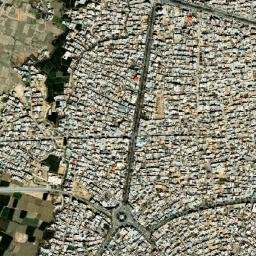 Dorcheh Piaz map(satellite map)