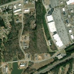 Orr Estates Alabama High Resolution Satellite Map