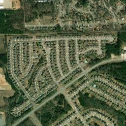 Hallway Alabama High Resolution Satellite Map