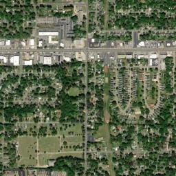 Warner Robins map(satellite map)