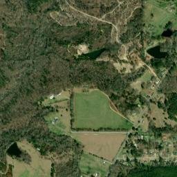 Glendale Acres Alabama High Resolution Satellite Map
