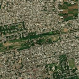 Mandi Bahauddin map(satellite map)