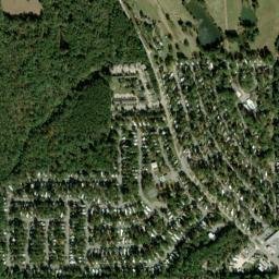 Ridgewood Village Alabama High Resolution Satellite Map