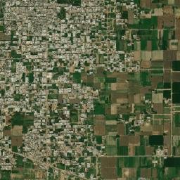 Mandi Bahauddin District map(satellite map)