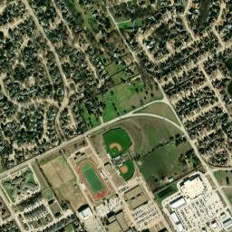 1092 Arbors Drive, Mansfield, TX 76063 High Resolution Satellite Map