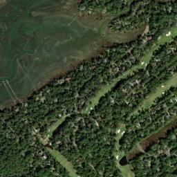Seabrook Island map(satellite map)