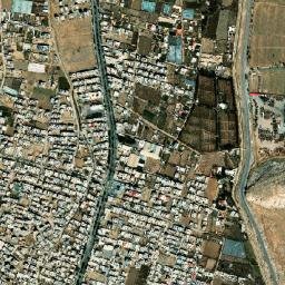 Abrisham map(satellite map)