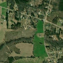 Parkers Crossroads Alabama High Resolution Satellite Map