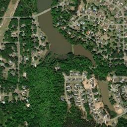 207 Becky Dr, Bonaire, GA 31005 High Resolution Satellite Map