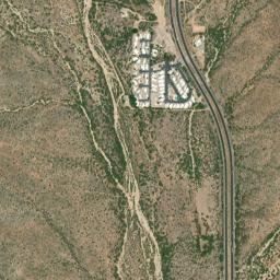 Oracle Junction Arizona High Resolution Satellite Map