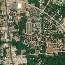 Satellite view of Crossing Creeks Country Club