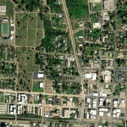 101-199 East Park Avenue, Ruston, LA  High Resolution Satellite Map