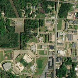 Grambling map(satellite map)