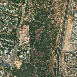 Caesarea map(satellite map)