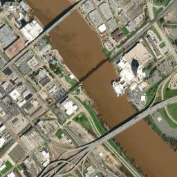 306-398 Crockett Street Shreveport LA High Resolution Satellite Map