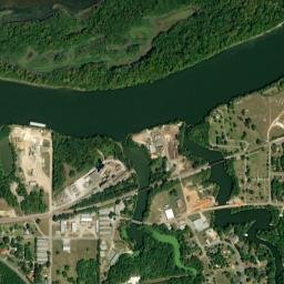 Shortleaf Alabama High Resolution Satellite Map