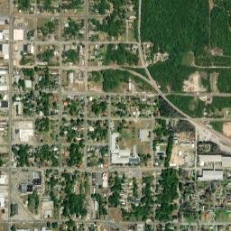 Baptist Hill Alabama High Resolution Satellite Map