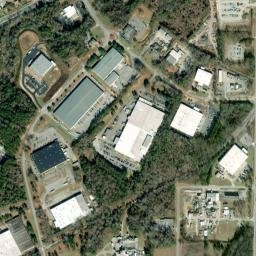 Muscogee County map(satellite map)