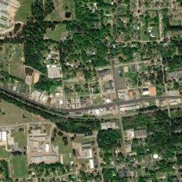 Hallsville map(satellite map)