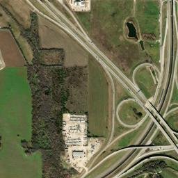 U.S. 287, Midlothian, TX 76065, USA High Resolution Satellite Map