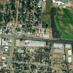 Rayville map(satellite map)