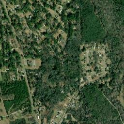 Azalea Woods Estates Alabama High Resolution Satellite Map