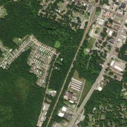 Ridgeland map(satellite map)