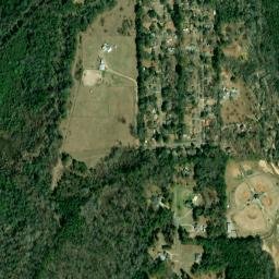 Pine Brook Estates Alabama High Resolution Satellite Map
