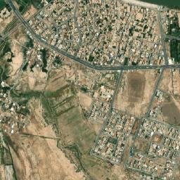 ‘Alī al Gharbī map(satellite map)