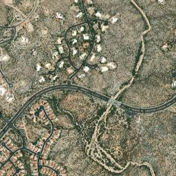 East Rancho Vistoso Boulevard, Oro Valley High Resolution Satellite Map