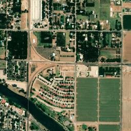 La Huerta map(satellite map)