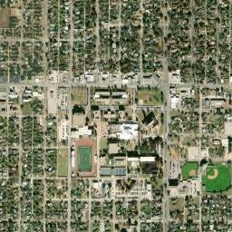 McMurry University 1649 War Hawk Way Abilene TX High Resolution Satellite Map