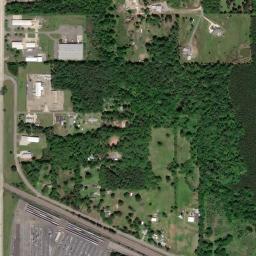 Satellite view of Huntington Golf Course