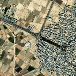 Varzaneh map(satellite map)