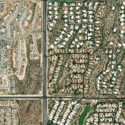 Tortolita Arizona High Resolution Satellite Map