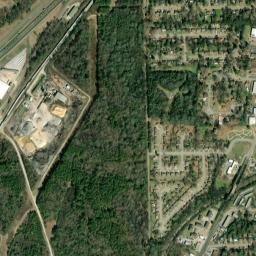 Garden Square Alabama High Resolution Satellite Map