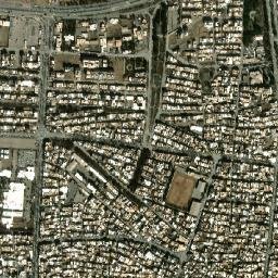 Zarrin Shahr map(satellite map)