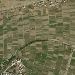 Zayandehrod map(satellite map)