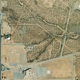 White Sands map(satellite map)