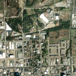 Clisby Park Alabama High Resolution Satellite Map