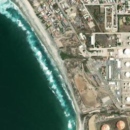 Satellite view of Baja California Raul S