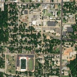 1100-1298 South Henderson Boulevard, Kilgore High Resolution Satellite Map