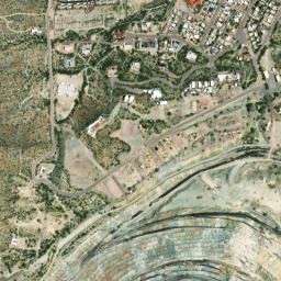 Mexican Town Arizona High Resolution Satellite Map
