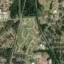 Highland Village Alabama High Resolution Satellite Map