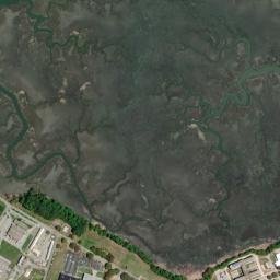 Beaufort County map(satellite map)